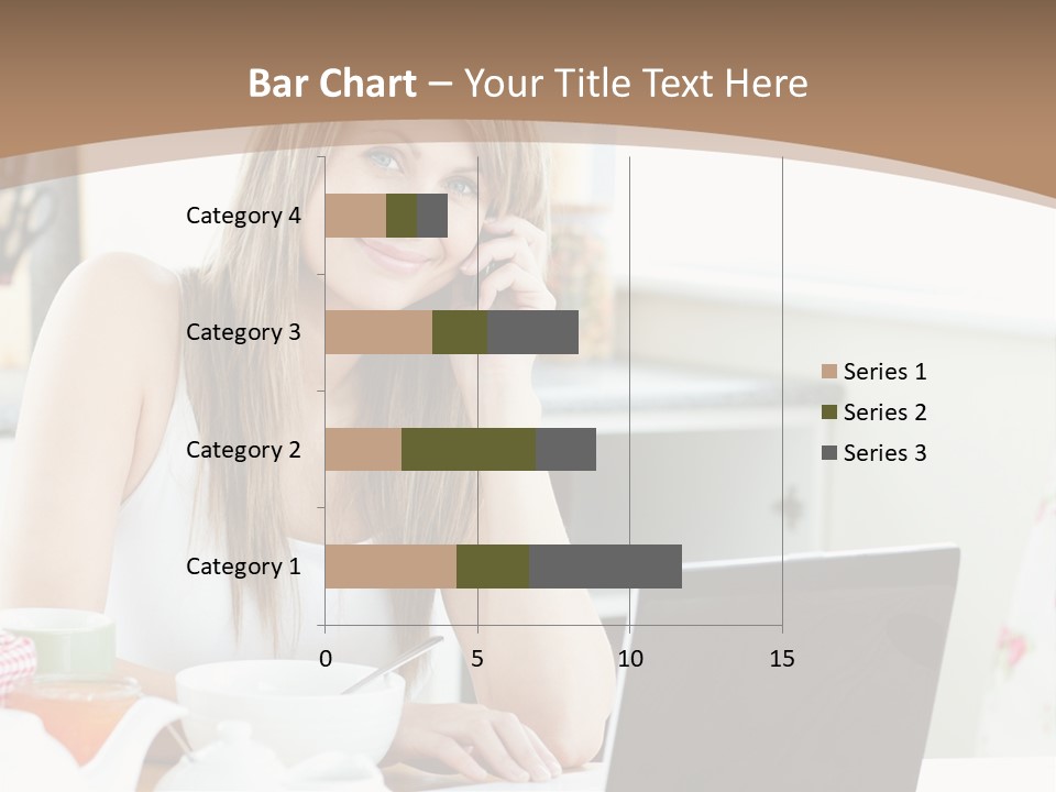 Computer Charming Wifi PowerPoint Template