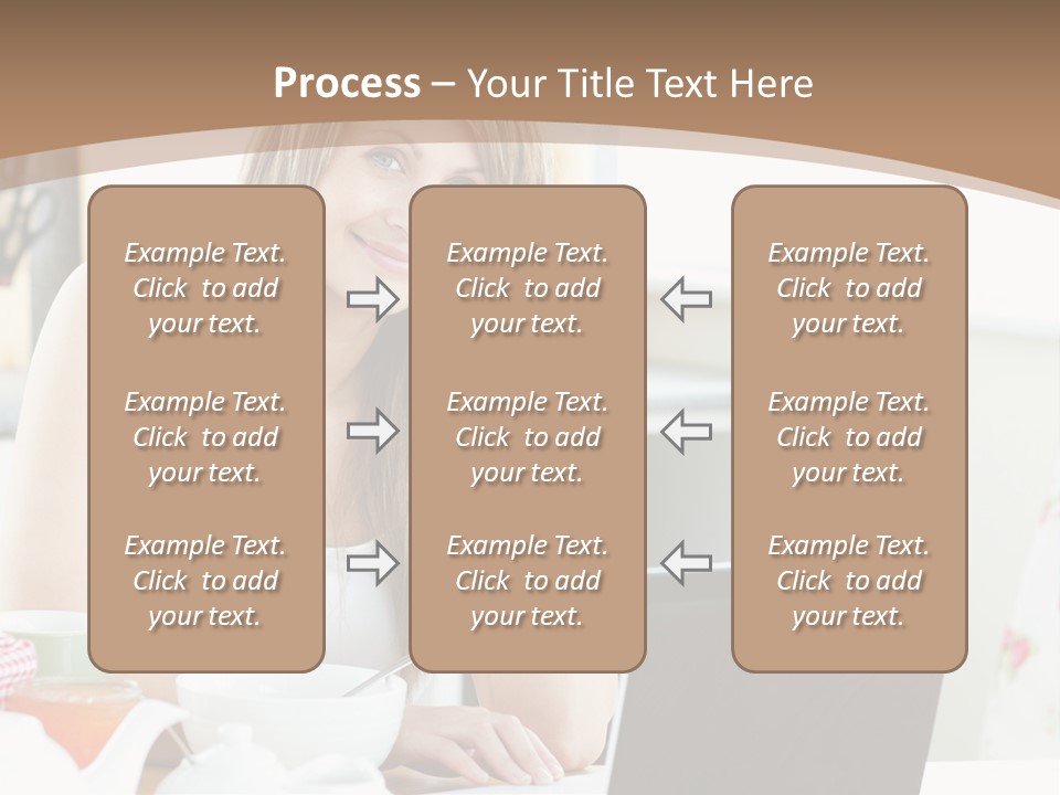 Computer Charming Wifi PowerPoint Template