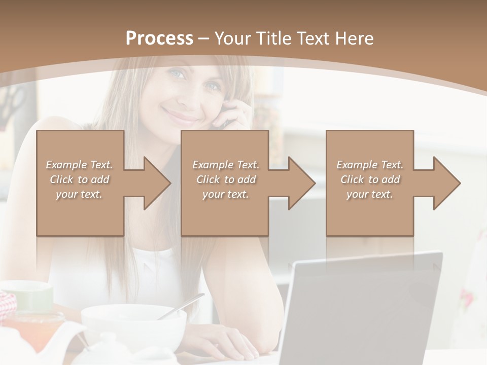 Computer Charming Wifi PowerPoint Template