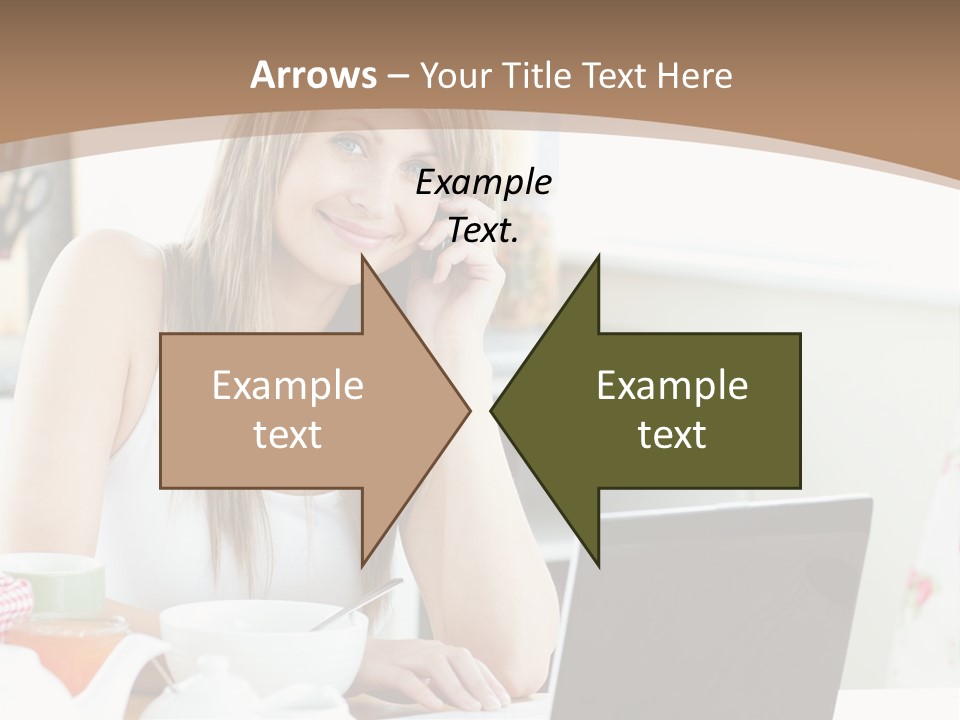 Computer Charming Wifi PowerPoint Template
