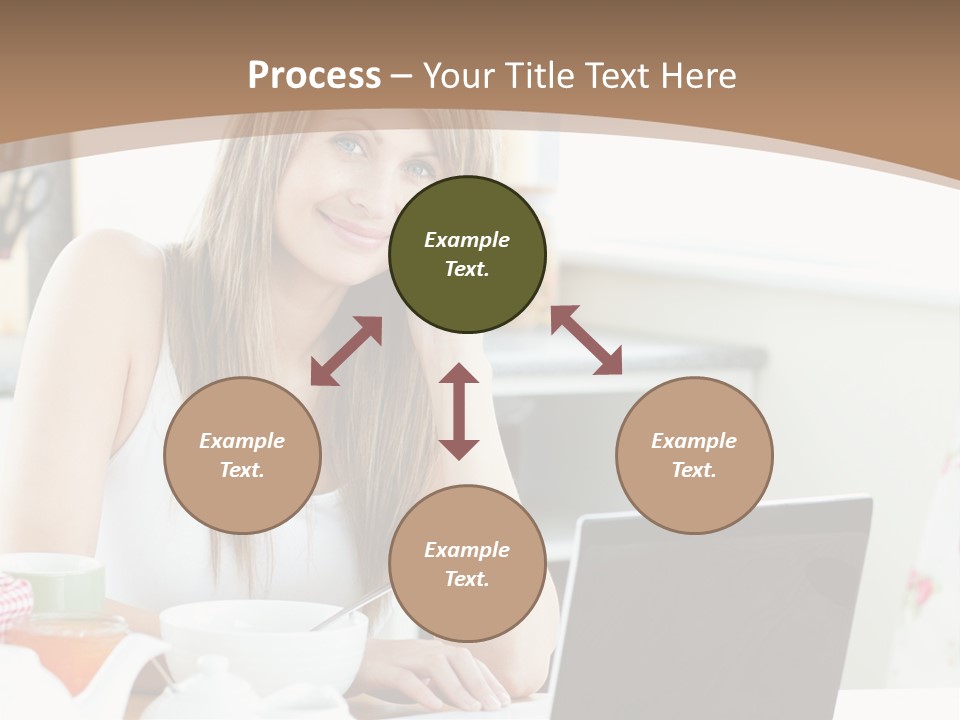 Computer Charming Wifi PowerPoint Template