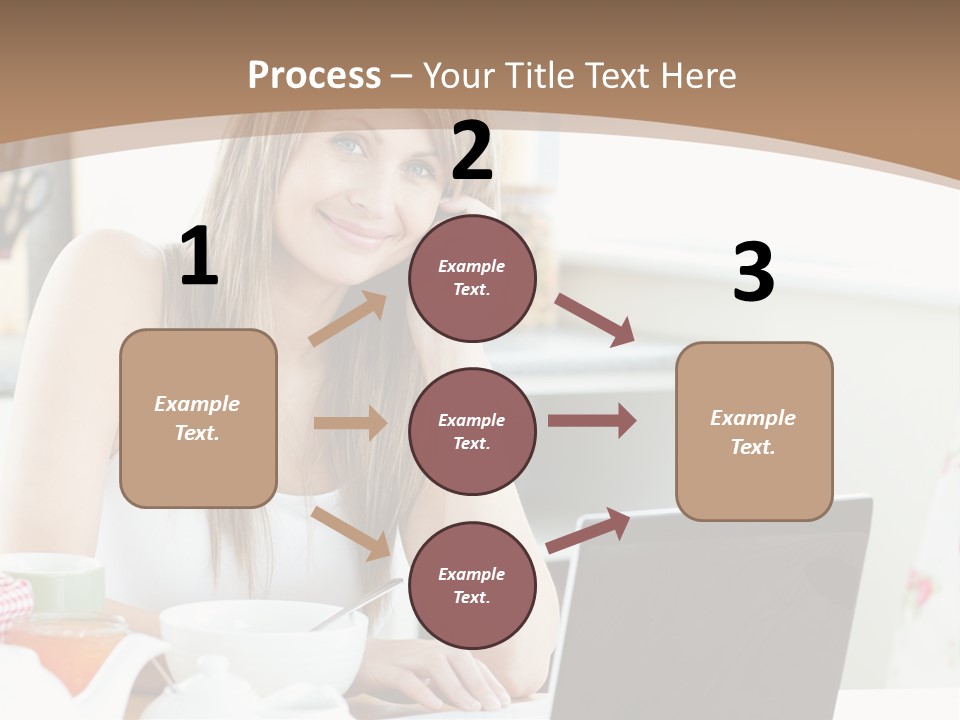 Computer Charming Wifi PowerPoint Template