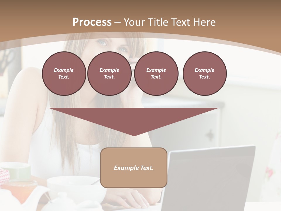 Computer Charming Wifi PowerPoint Template