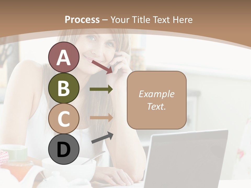 Computer Charming Wifi PowerPoint Template