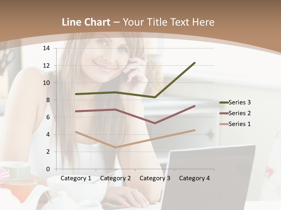 Computer Charming Wifi PowerPoint Template