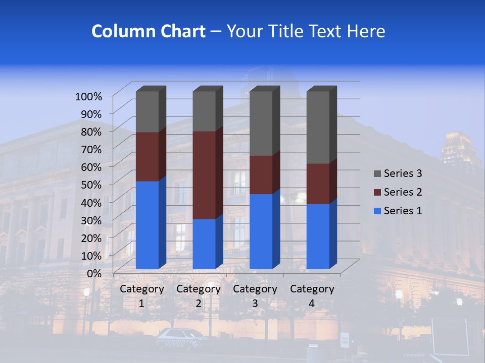 Cleveland Usa Hall PowerPoint Template