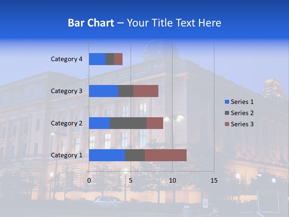 Cleveland Usa Hall PowerPoint Template