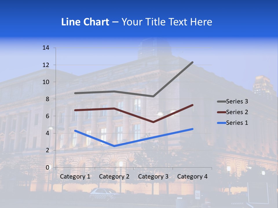 Cleveland Usa Hall PowerPoint Template