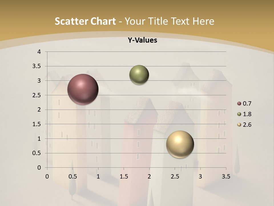 Card Fantasy Roof PowerPoint Template