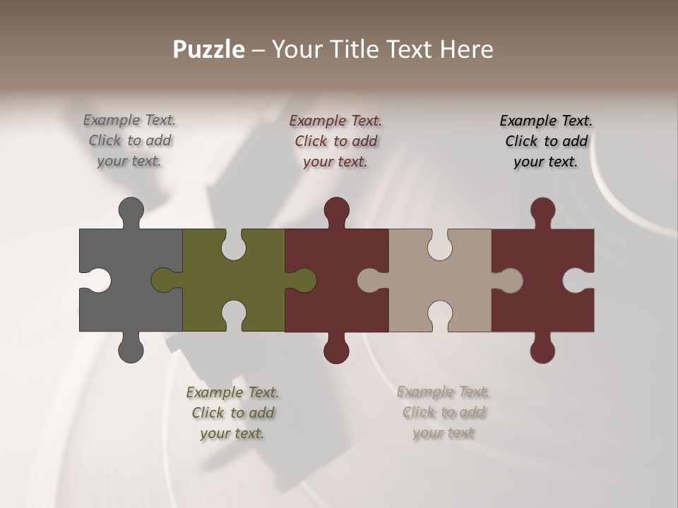 Atmosphere Stylus Sepia PowerPoint Template