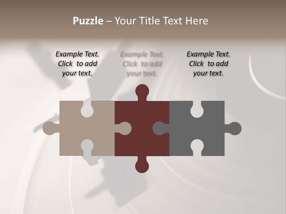 Atmosphere Stylus Sepia PowerPoint Template