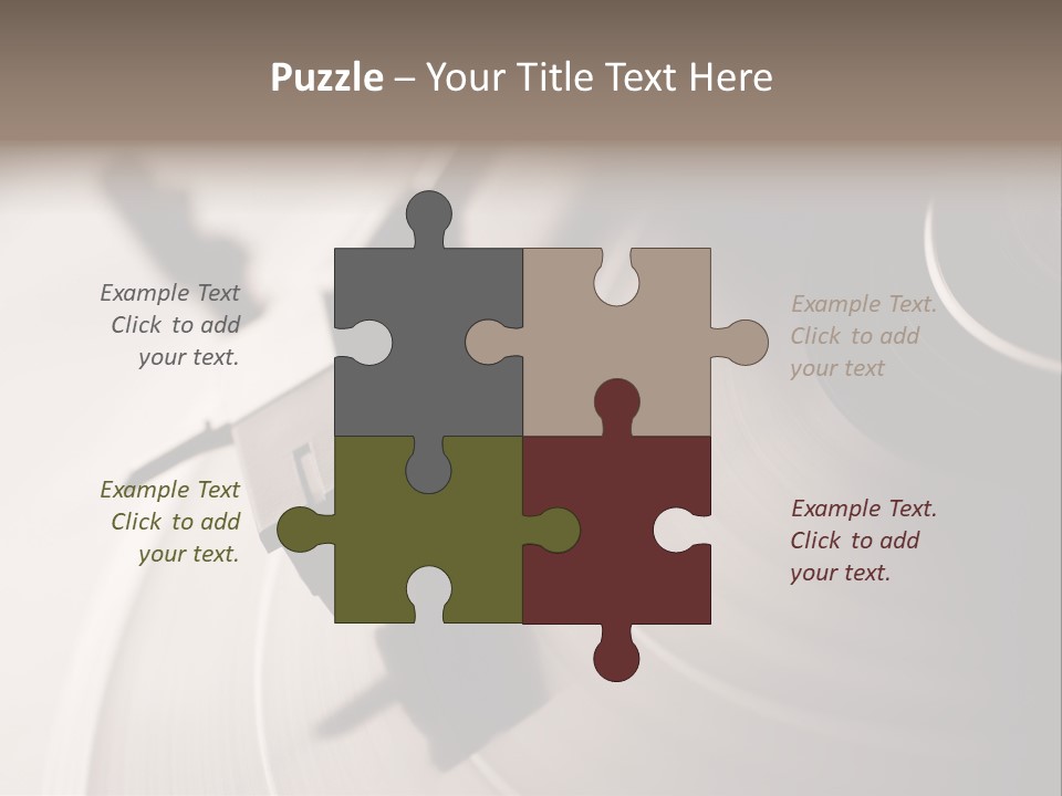 Atmosphere Stylus Sepia PowerPoint Template