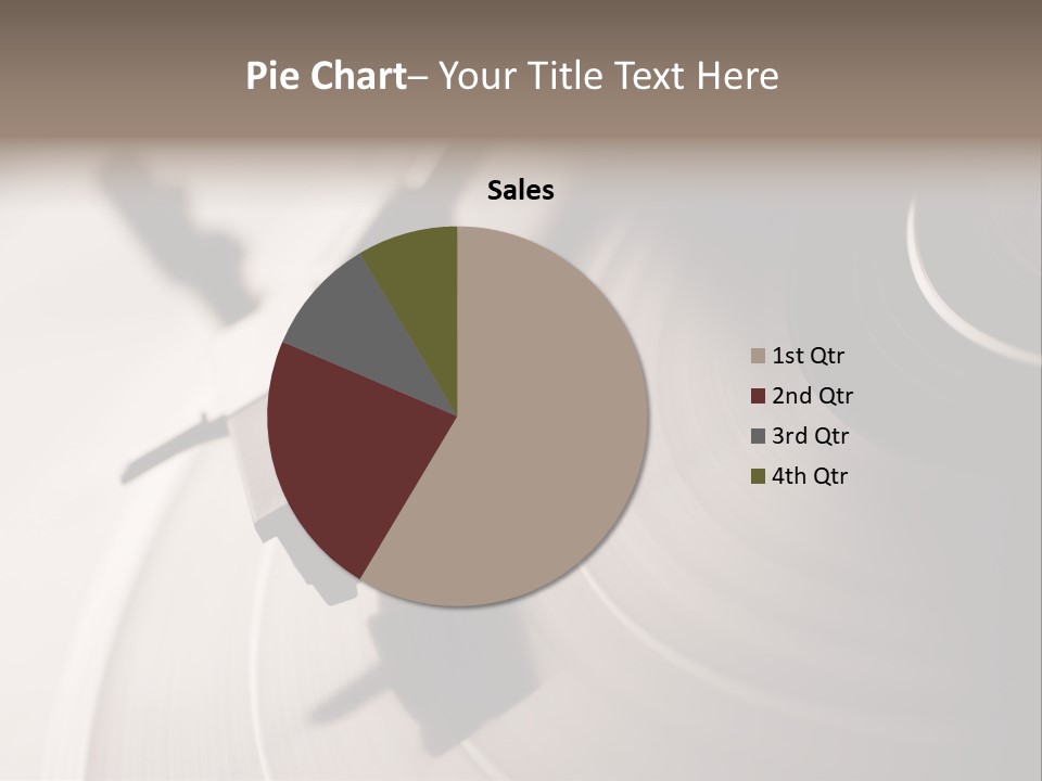 Atmosphere Stylus Sepia PowerPoint Template