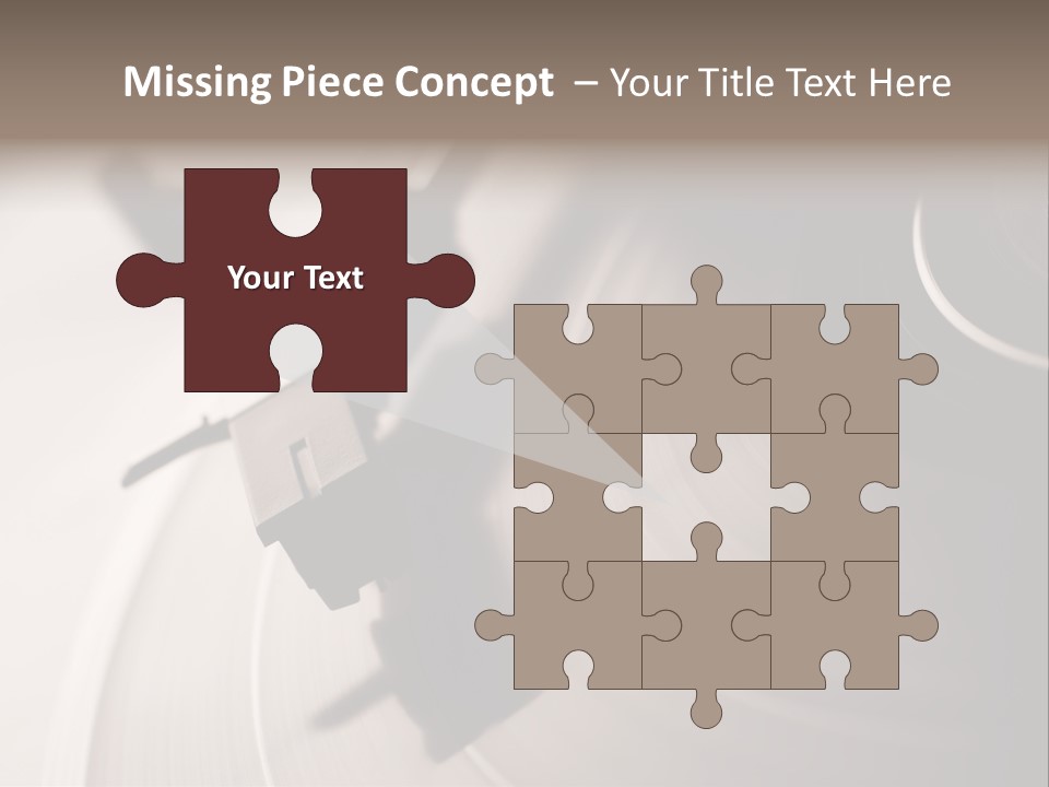 Atmosphere Stylus Sepia PowerPoint Template