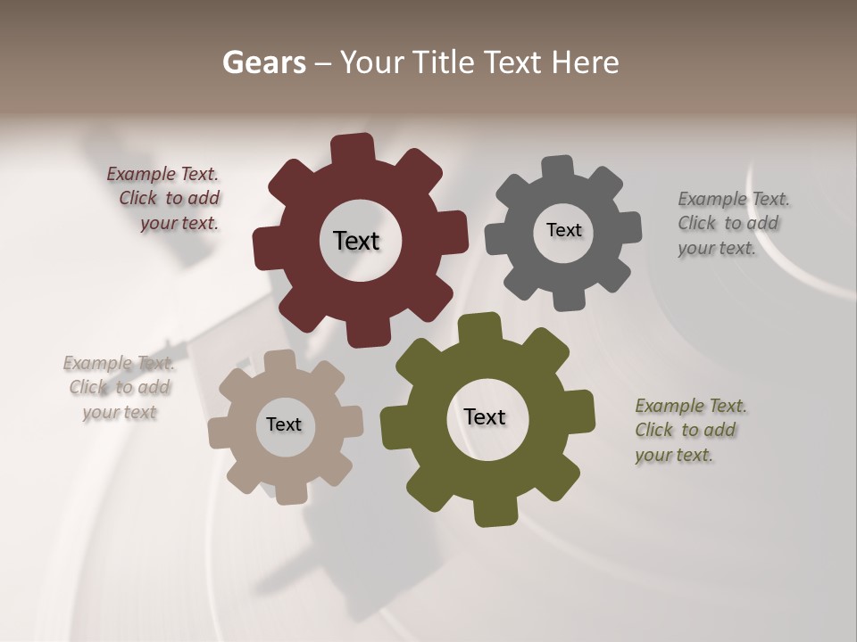 Atmosphere Stylus Sepia PowerPoint Template