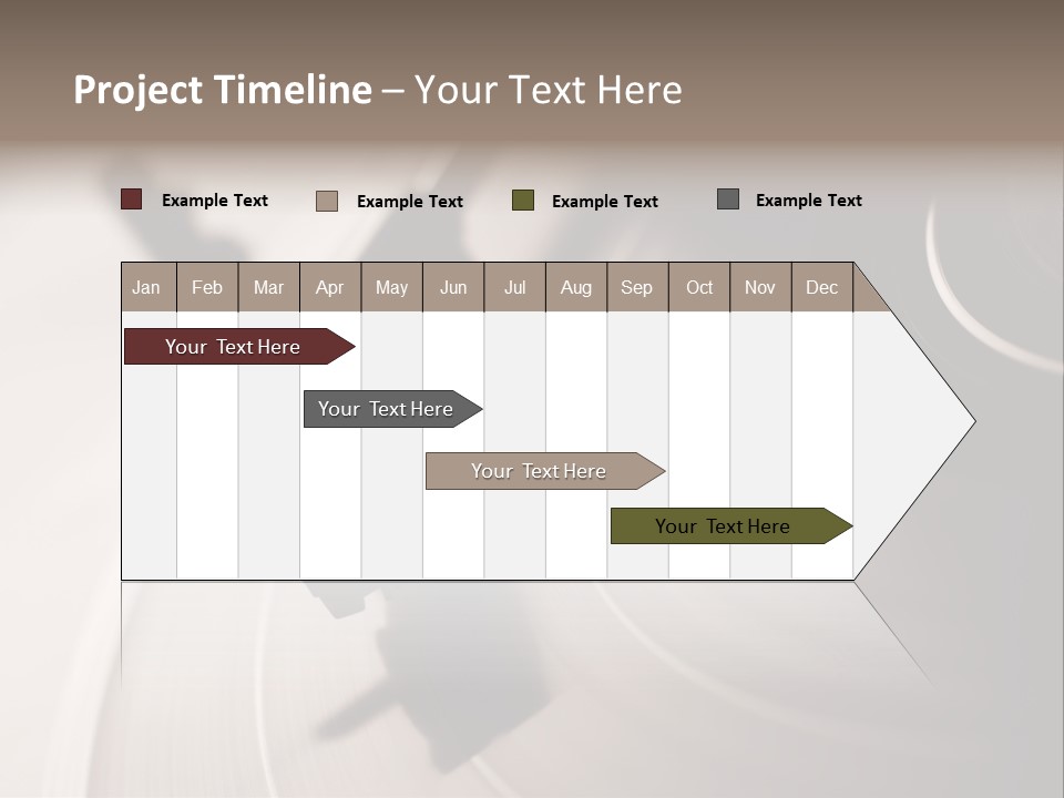 Atmosphere Stylus Sepia PowerPoint Template