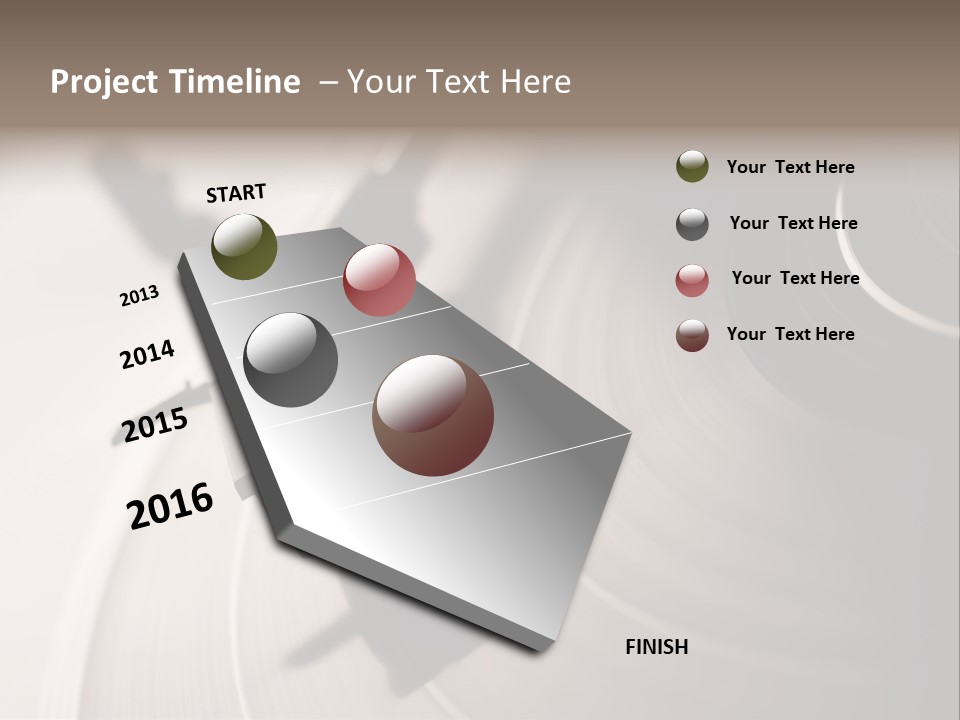 Atmosphere Stylus Sepia PowerPoint Template