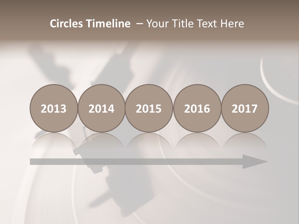 Atmosphere Stylus Sepia PowerPoint Template