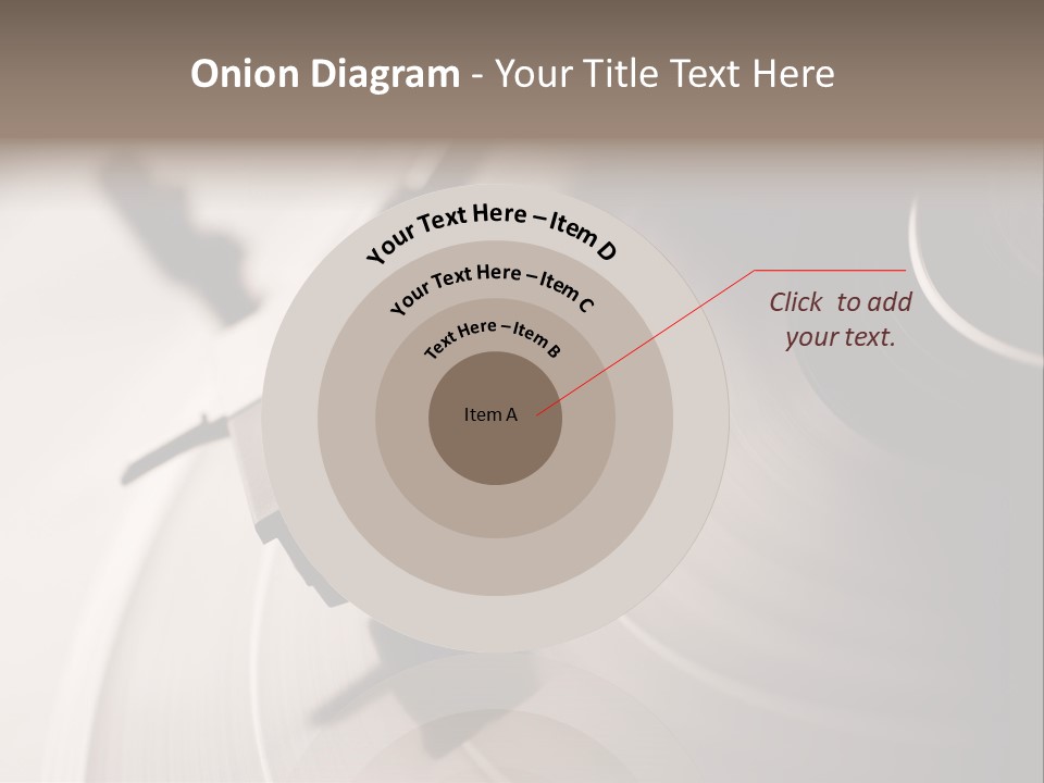 Atmosphere Stylus Sepia PowerPoint Template