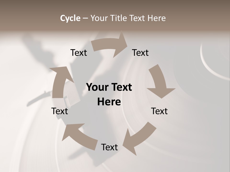 Atmosphere Stylus Sepia PowerPoint Template