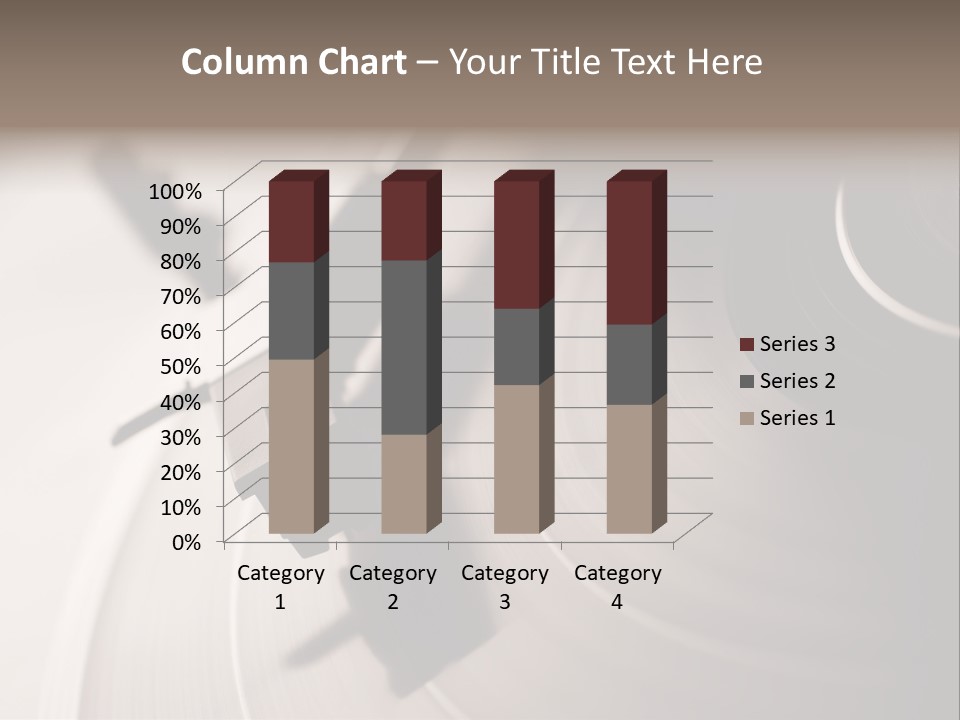 Atmosphere Stylus Sepia PowerPoint Template