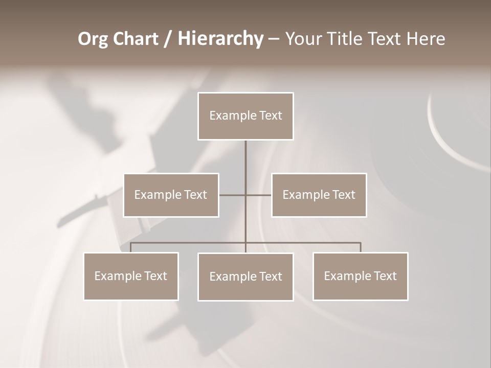 Atmosphere Stylus Sepia PowerPoint Template