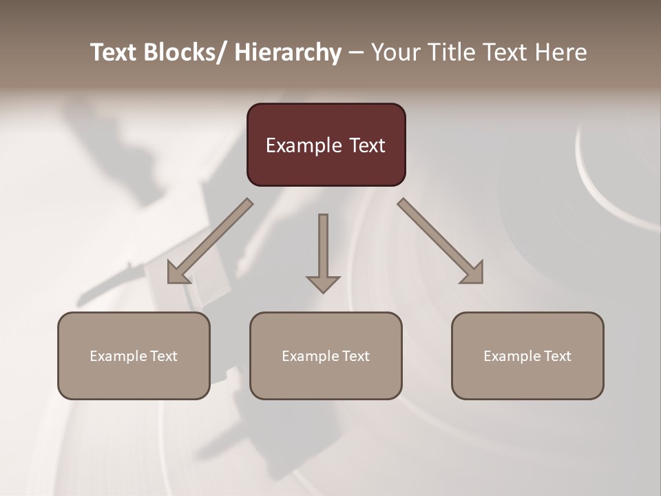 Atmosphere Stylus Sepia PowerPoint Template