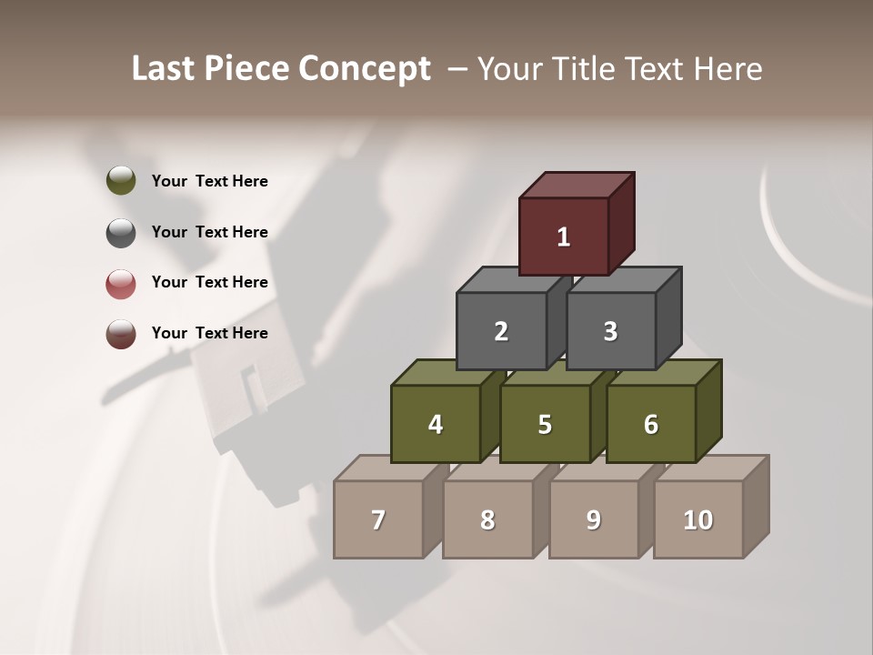 Atmosphere Stylus Sepia PowerPoint Template