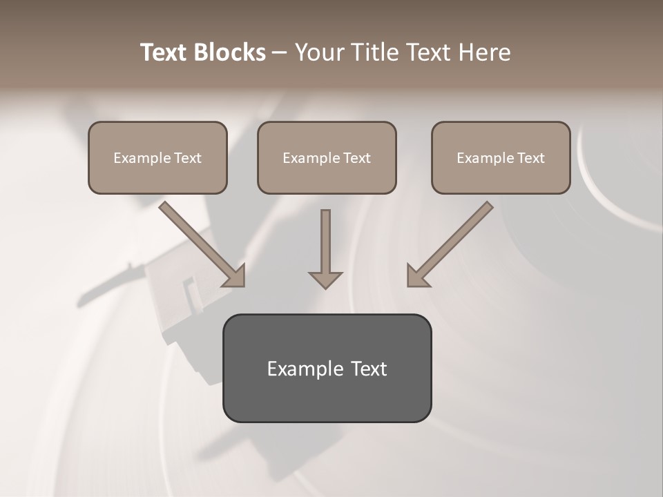Atmosphere Stylus Sepia PowerPoint Template