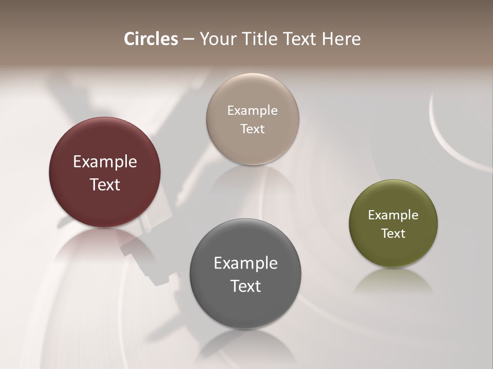 Atmosphere Stylus Sepia PowerPoint Template