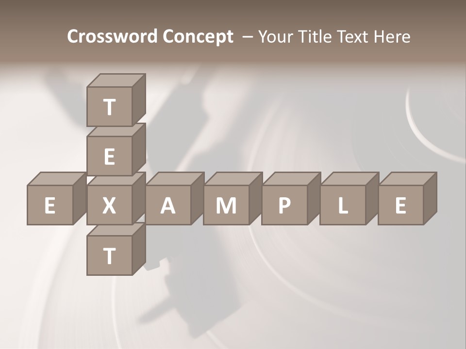 Atmosphere Stylus Sepia PowerPoint Template