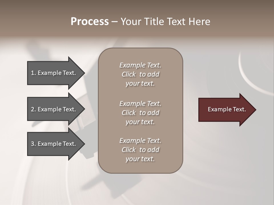 Atmosphere Stylus Sepia PowerPoint Template