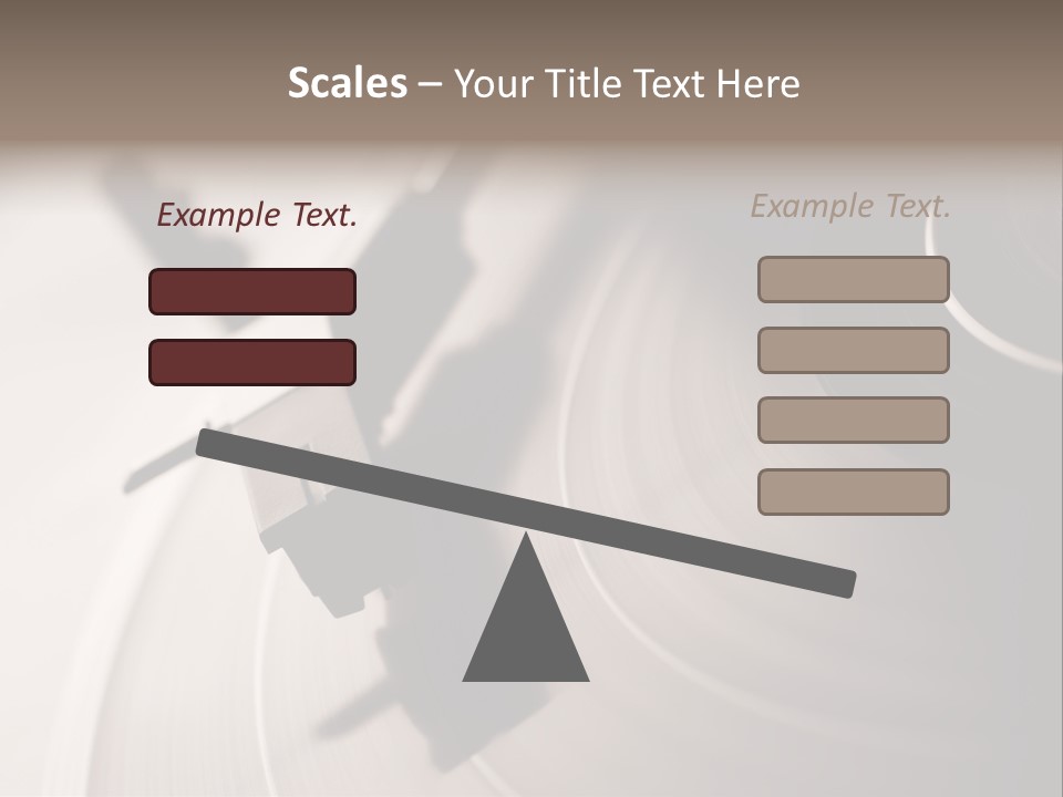 Atmosphere Stylus Sepia PowerPoint Template
