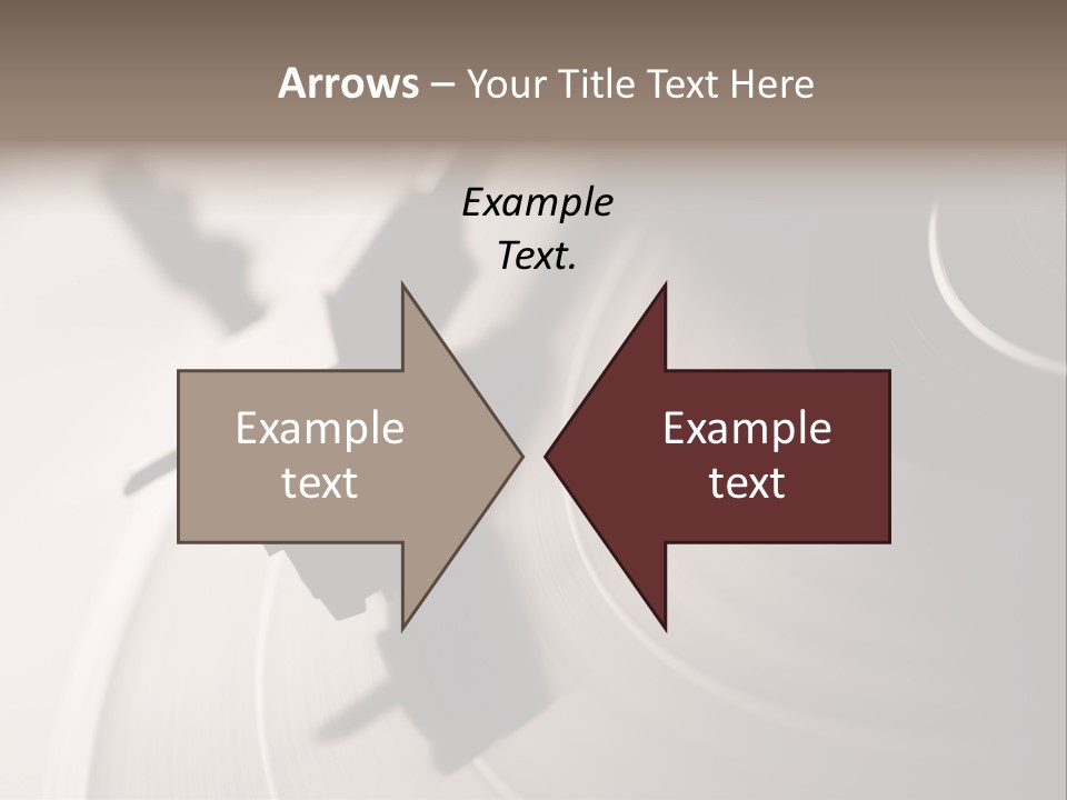 Atmosphere Stylus Sepia PowerPoint Template