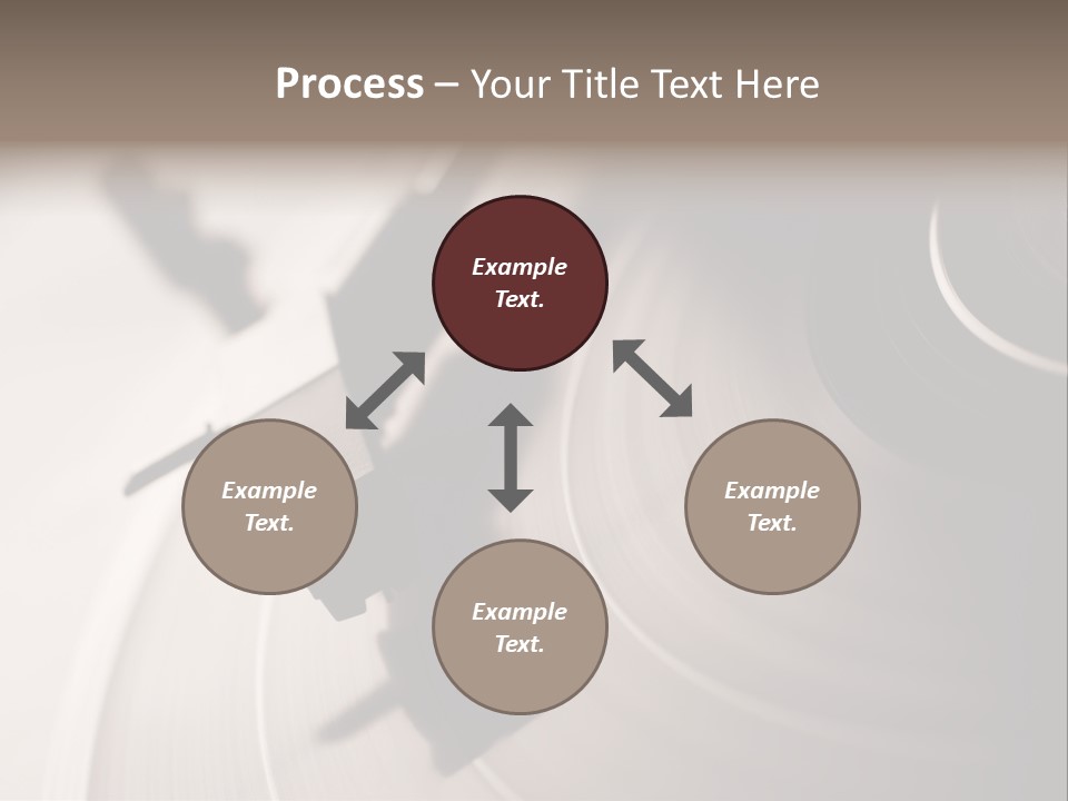 Atmosphere Stylus Sepia PowerPoint Template