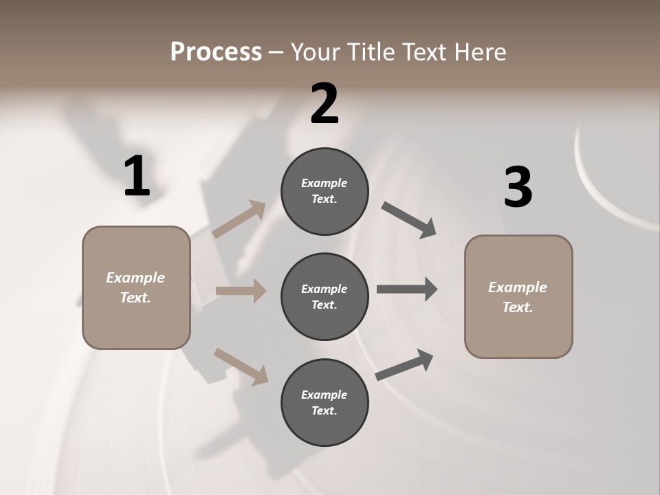 Atmosphere Stylus Sepia PowerPoint Template