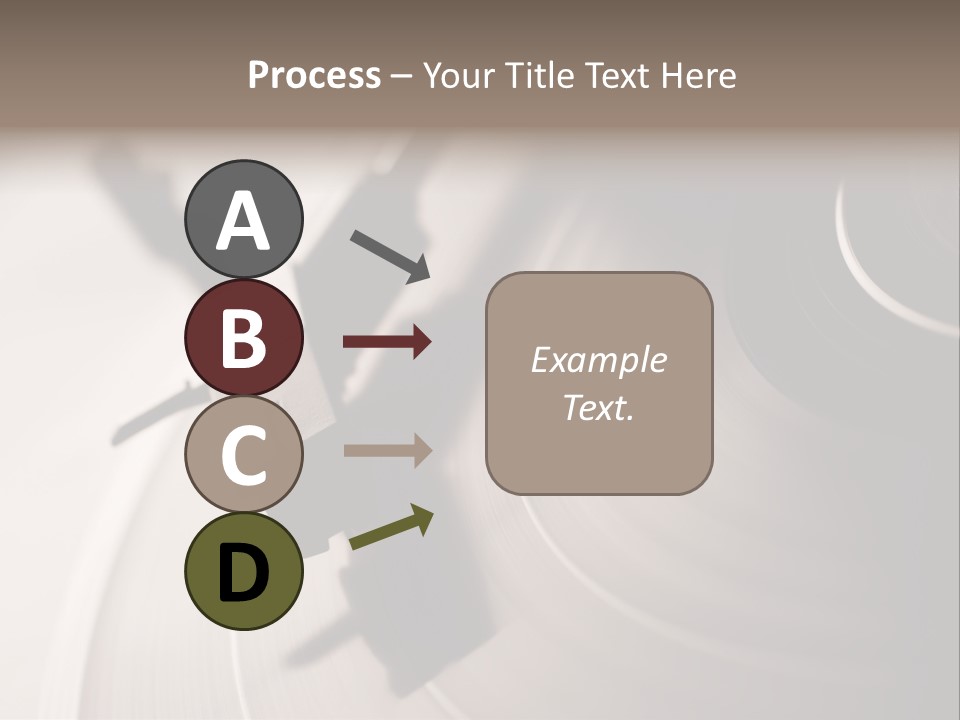 Atmosphere Stylus Sepia PowerPoint Template