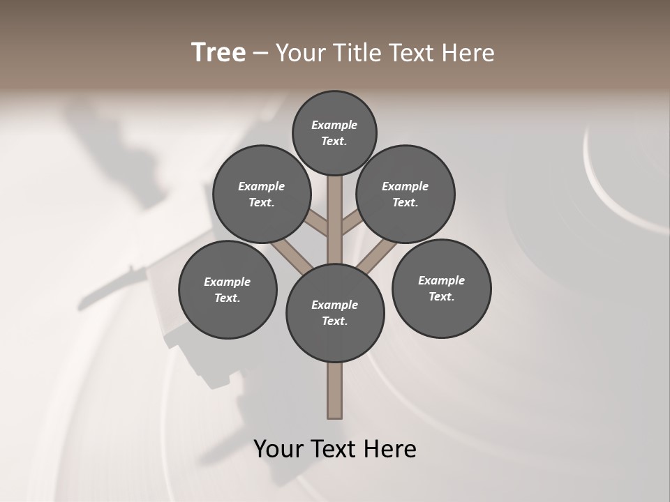 Atmosphere Stylus Sepia PowerPoint Template