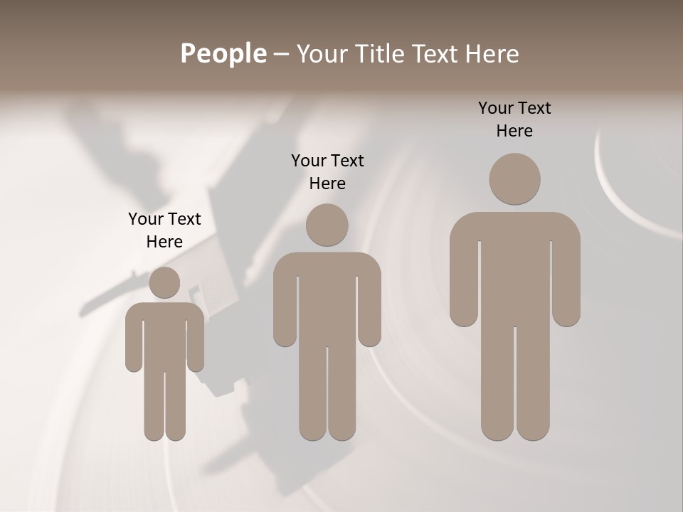 Atmosphere Stylus Sepia PowerPoint Template