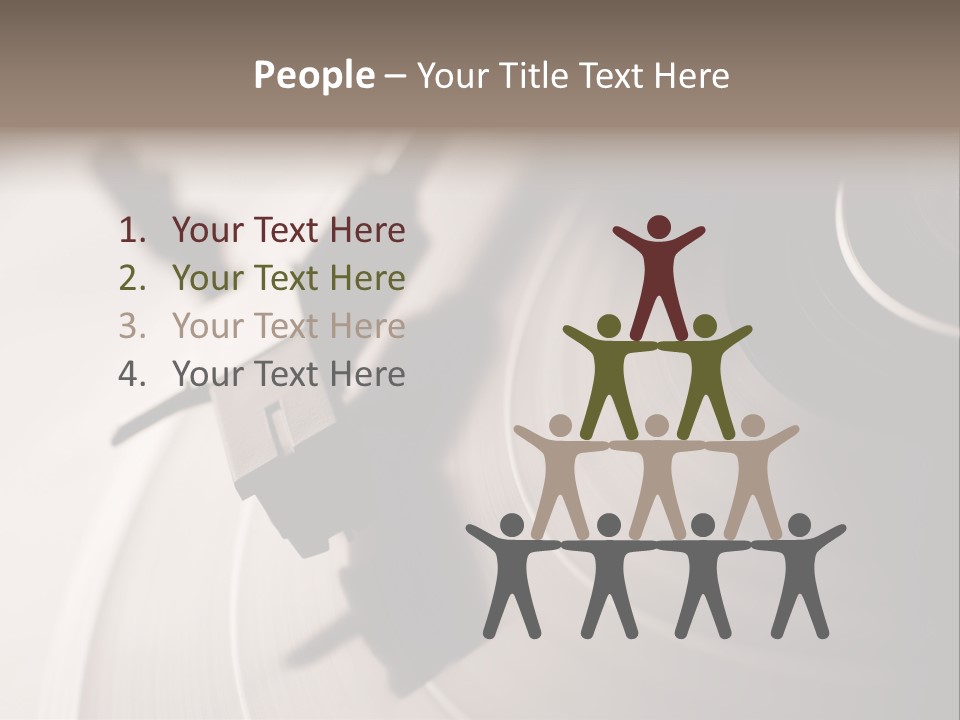 Atmosphere Stylus Sepia PowerPoint Template