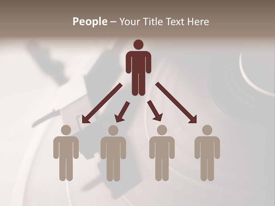 Atmosphere Stylus Sepia PowerPoint Template