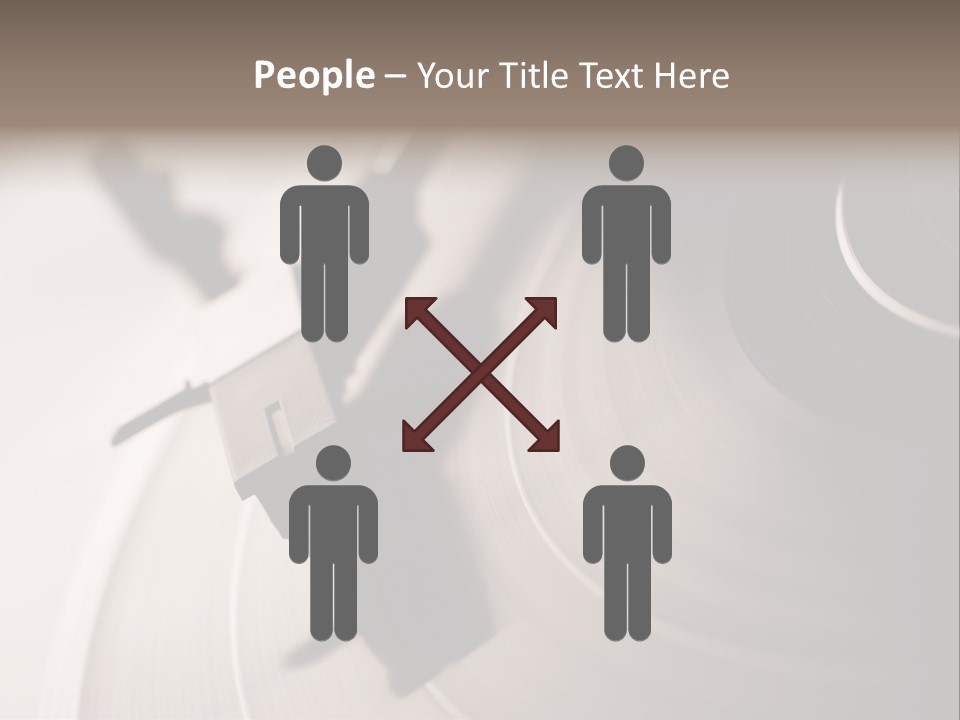 Atmosphere Stylus Sepia PowerPoint Template