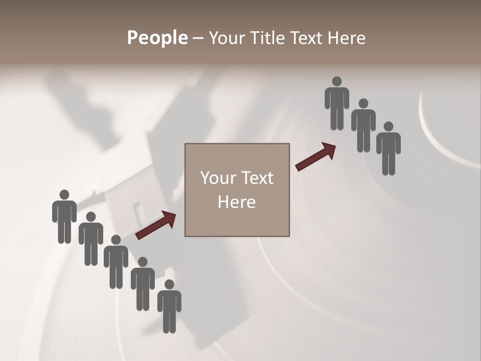 Atmosphere Stylus Sepia PowerPoint Template