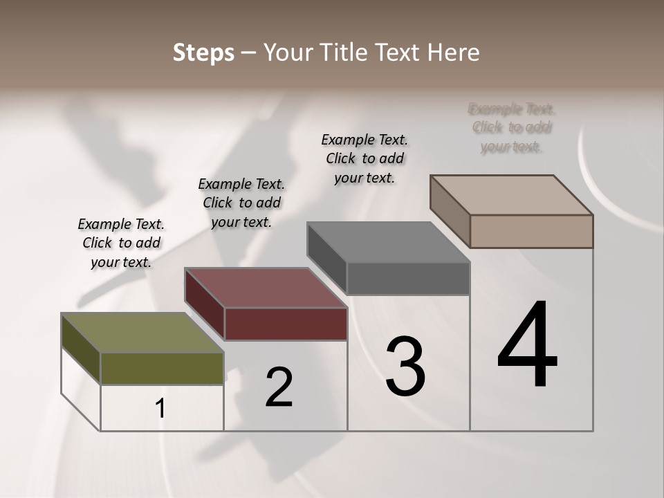 Atmosphere Stylus Sepia PowerPoint Template