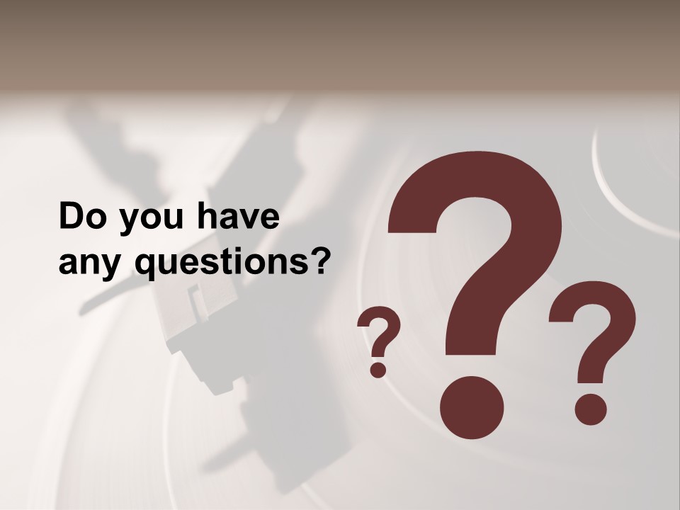 Atmosphere Stylus Sepia PowerPoint Template