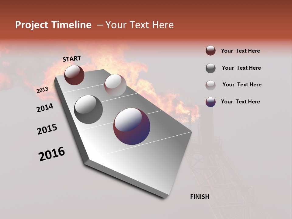 Derrick Steel Vapor PowerPoint Template