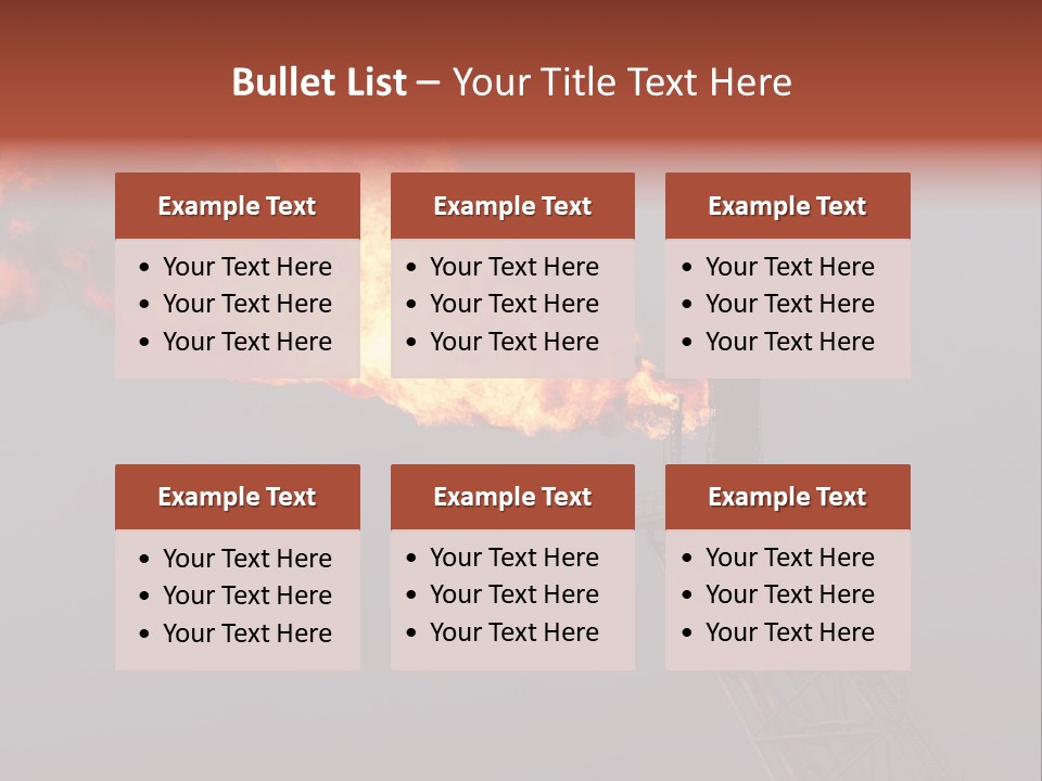 Derrick Steel Vapor PowerPoint Template