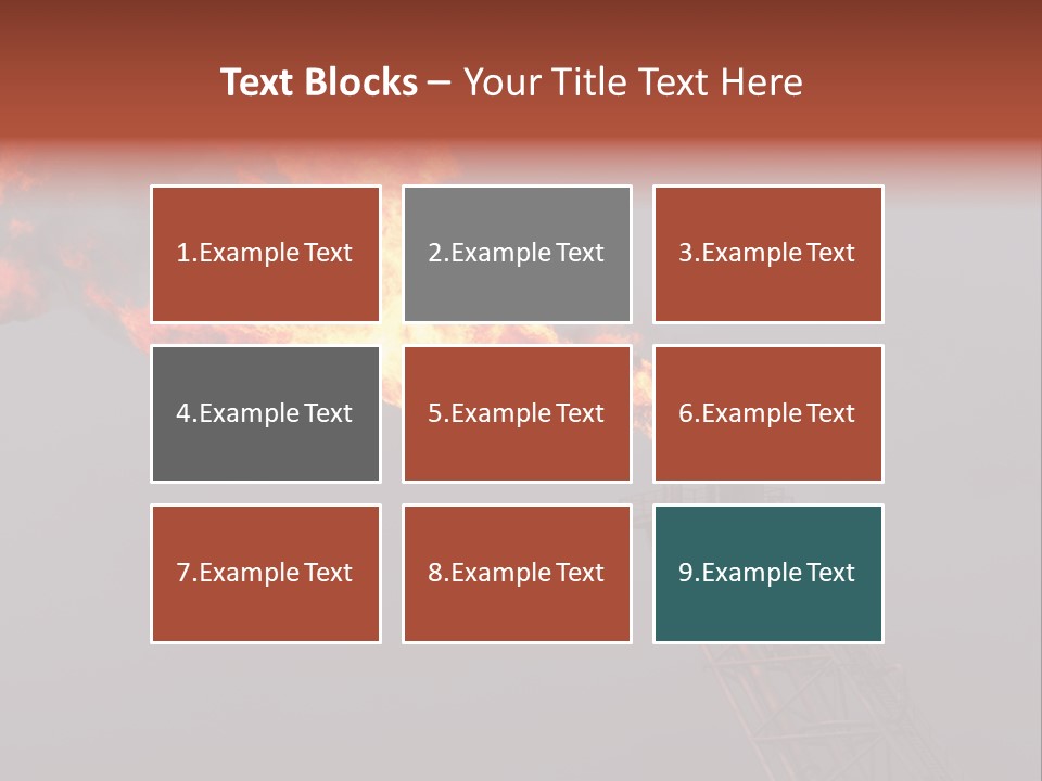 Derrick Steel Vapor PowerPoint Template