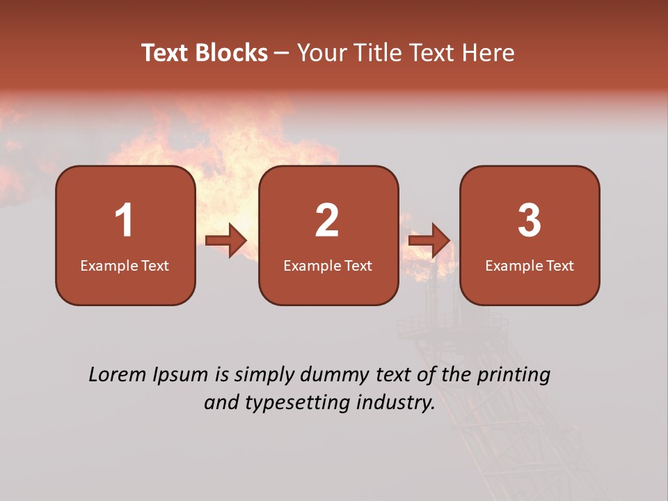 Derrick Steel Vapor PowerPoint Template