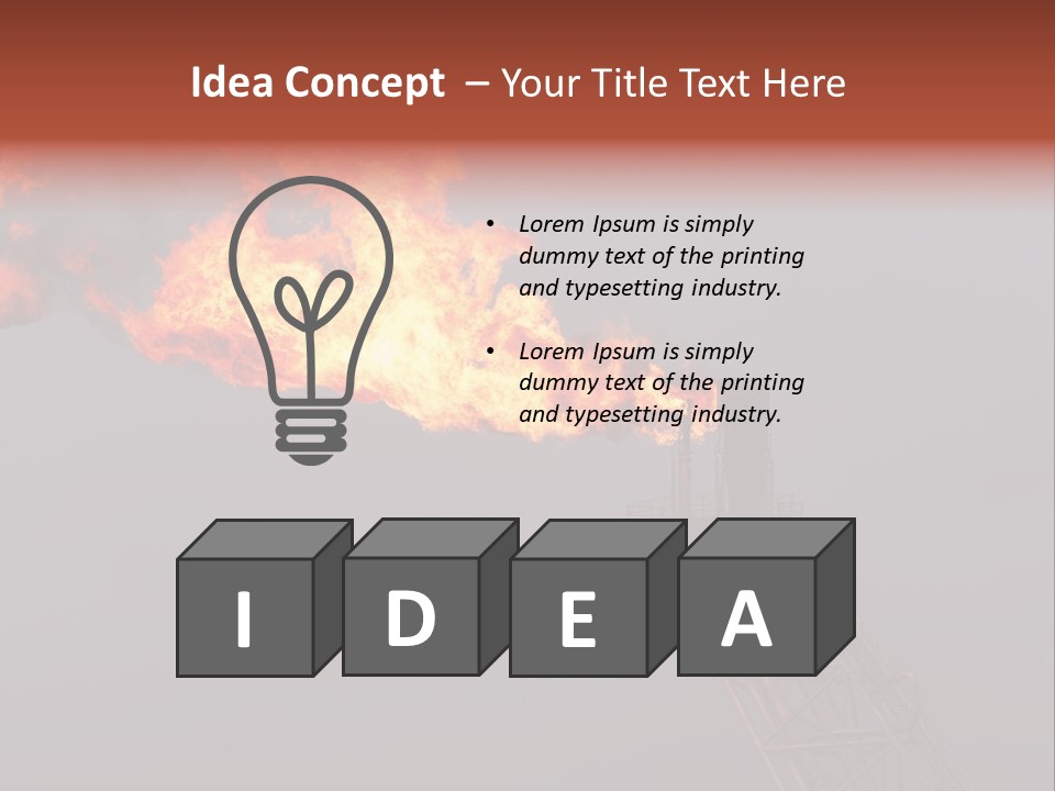 Derrick Steel Vapor PowerPoint Template